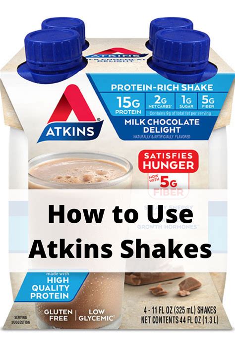 are atkins shakes meal replacements