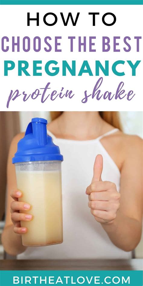 best meal replacement shakes for pregnancy