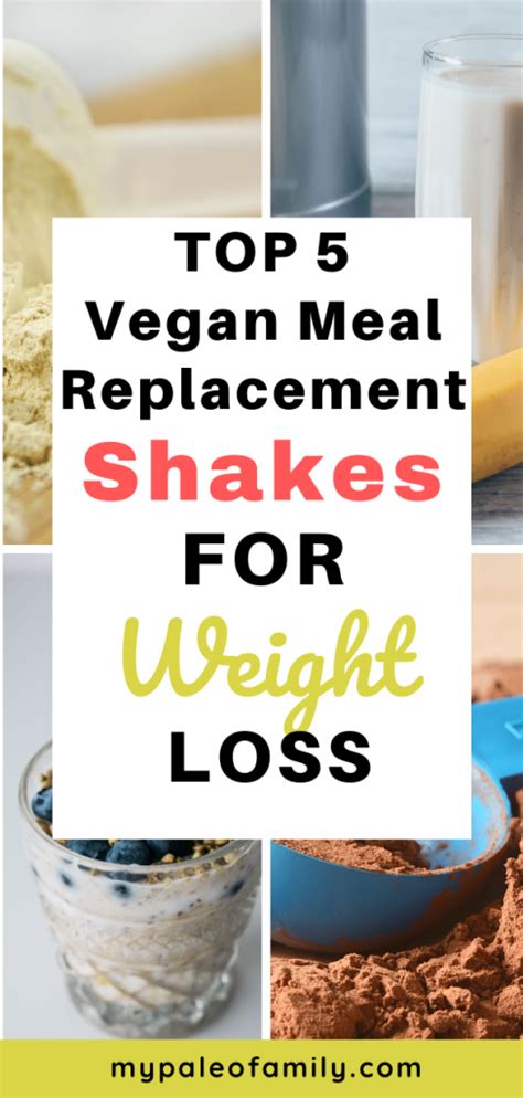 best vegan meal replacement shakes for weight loss