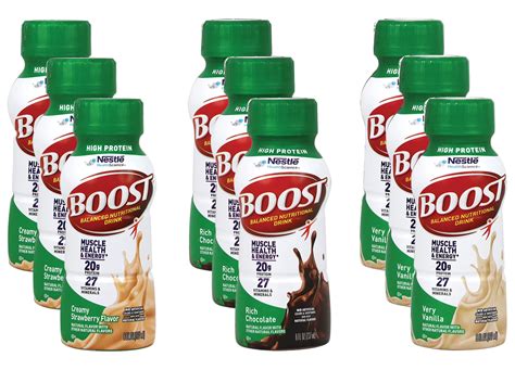 boost meal replacement shakes