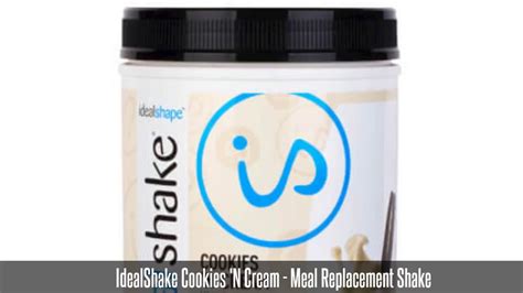 cookies n cream meal replacement shake