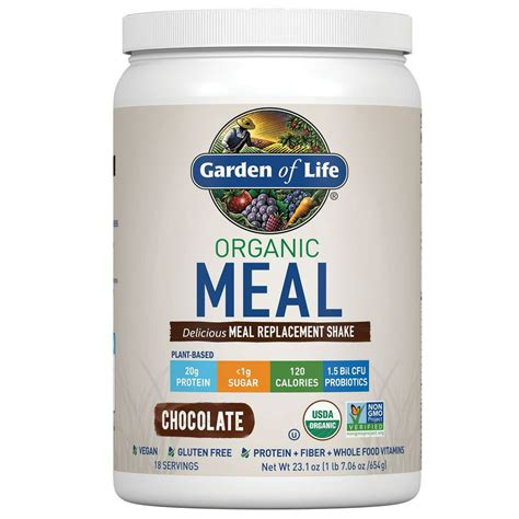 garden of life meal replacement shake