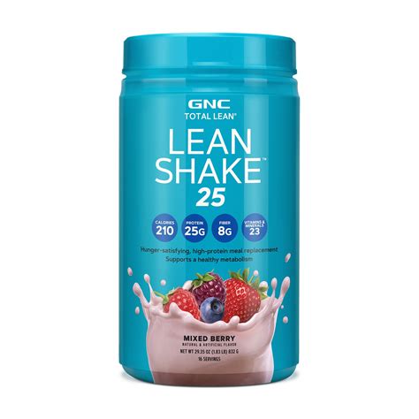 gnc meal replacement lean shake