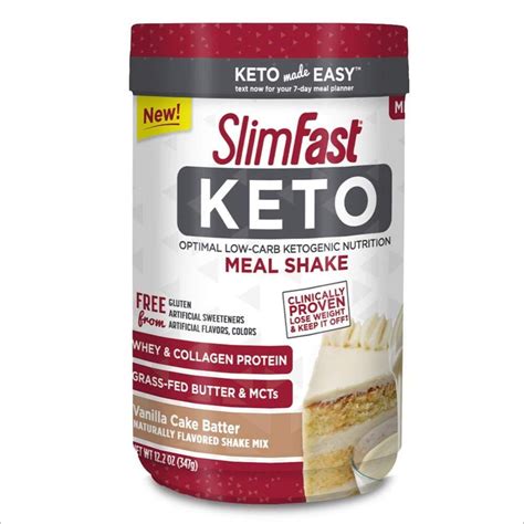 keto diet meal replacement shakes