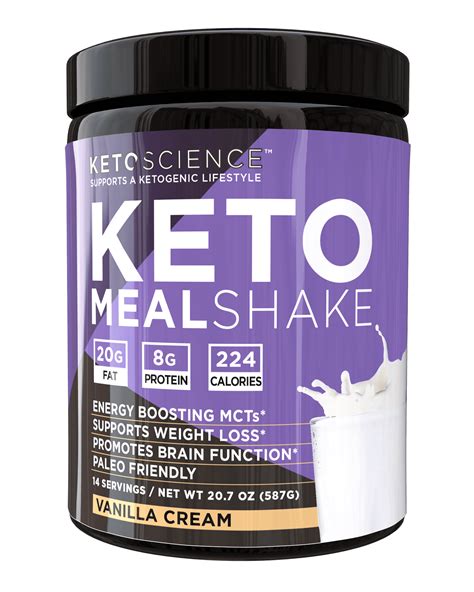 ketogenic shake meal replacement