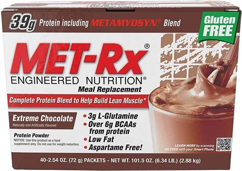 met rx meal replacement shakes