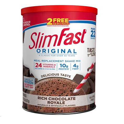 slim fast meal replacement shake