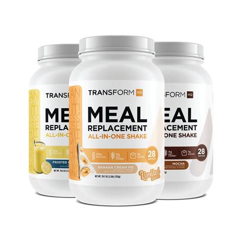 transform hq meal replacement shake